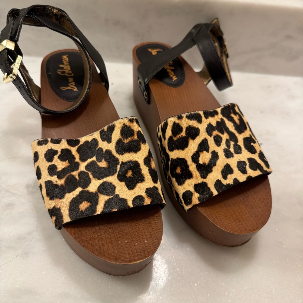 Sam Edelman Leopard Platforms - Picture 2 of 3